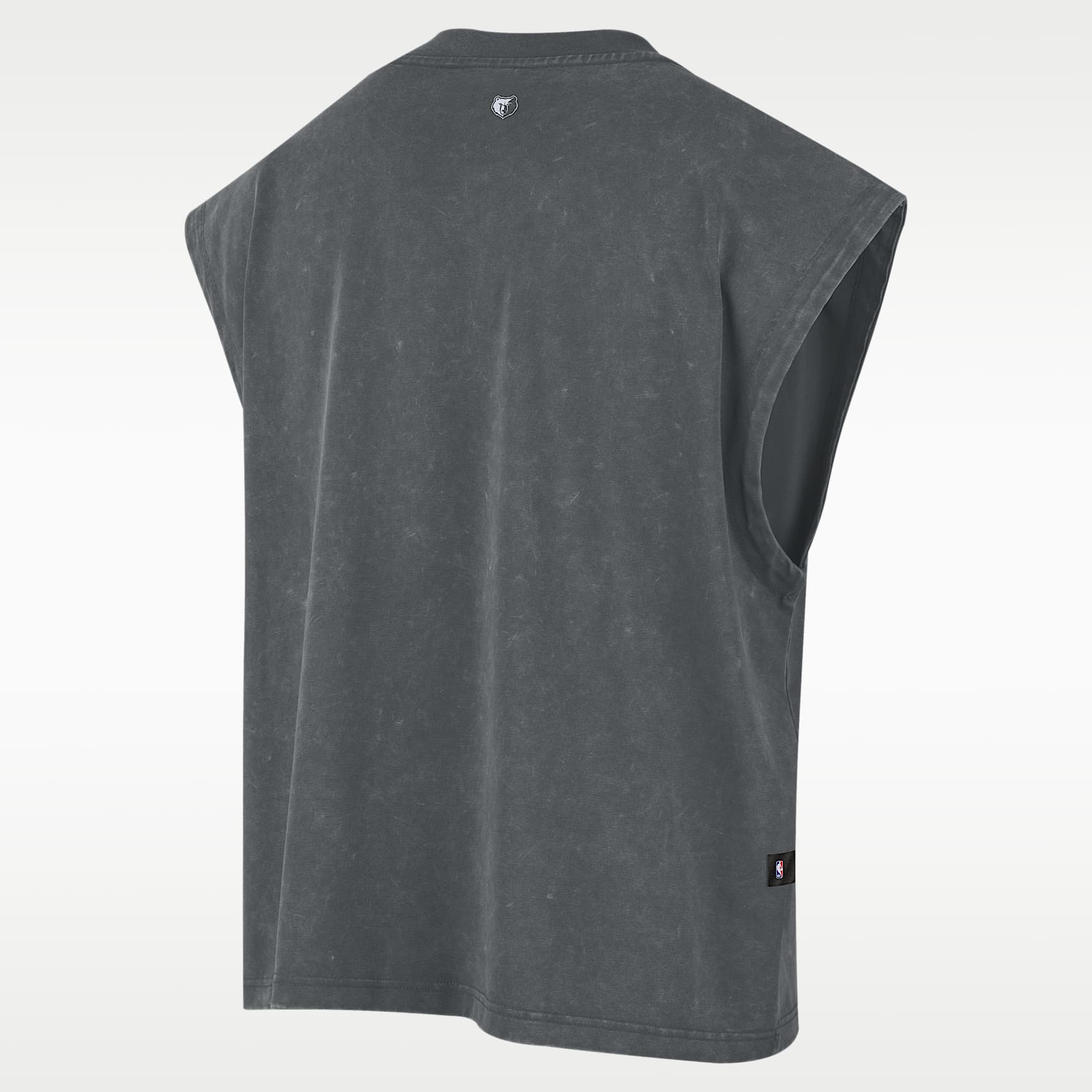 Memphis Grizzlies Standard Issue Men's Nike Sleeveless Basketball Top – Iron Grey/White