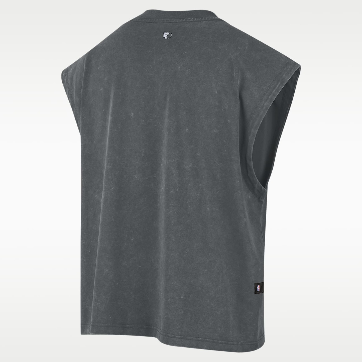 Memphis Grizzlies Standard Issue Men's Nike Sleeveless Basketball Top – Iron Grey/White
