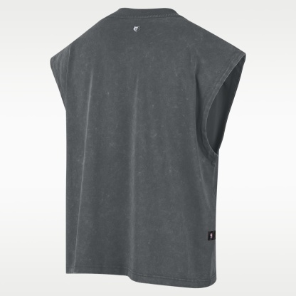Memphis Grizzlies Standard Issue Men's Nike Sleeveless Basketball Top – Iron Grey/White
