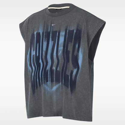 Memphis Grizzlies Standard Issue Men's Nike Sleeveless Basketball Top – Iron Grey/White