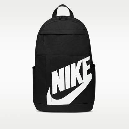 Nike Backpack (21L) – Black/Black/White