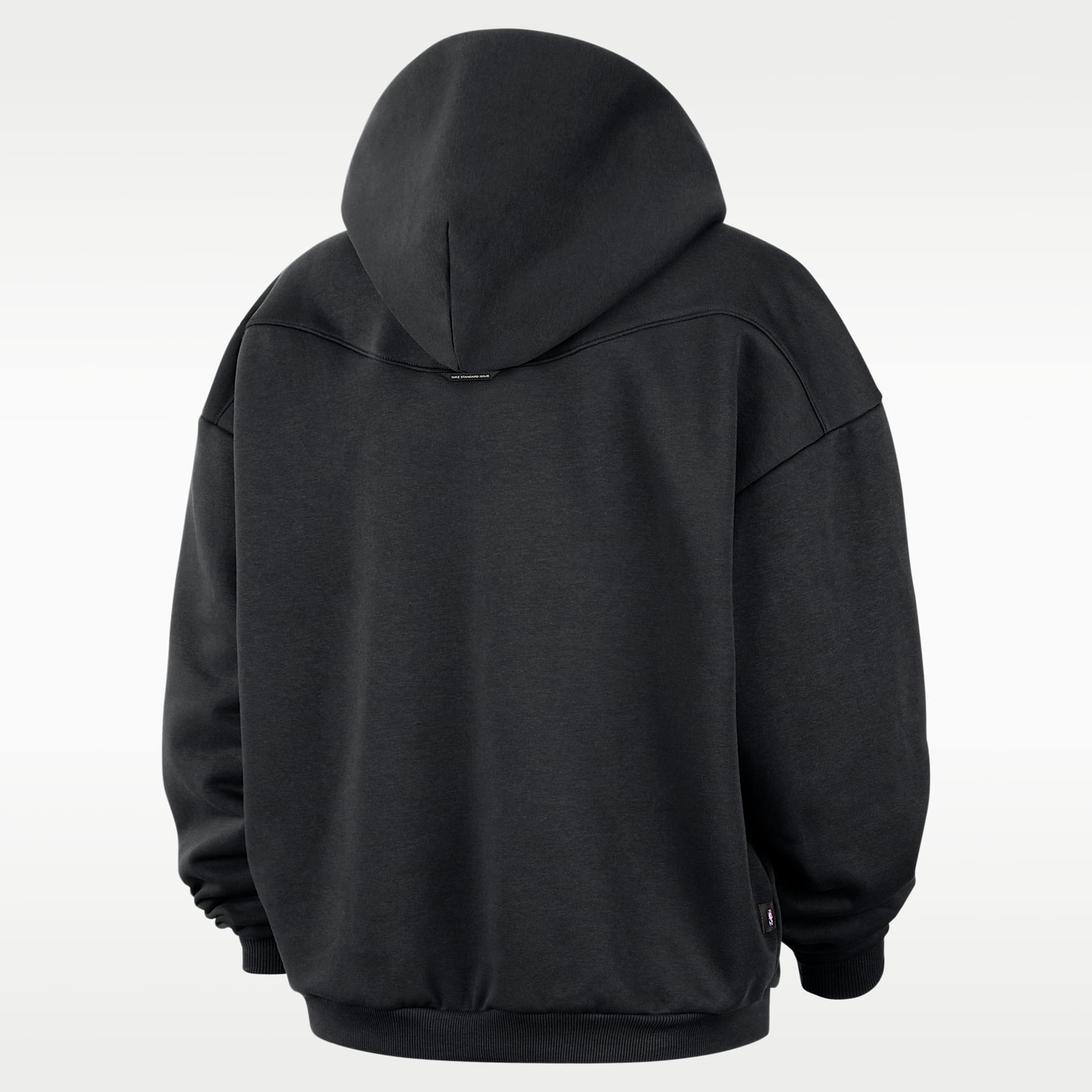 New York Knicks Standard Issue Men's Fleece Basketball Hoodie – Black/White