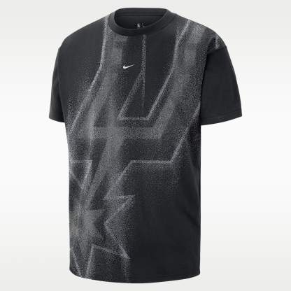San Antonio Spurs Men's Basketball T-Shirt – Black