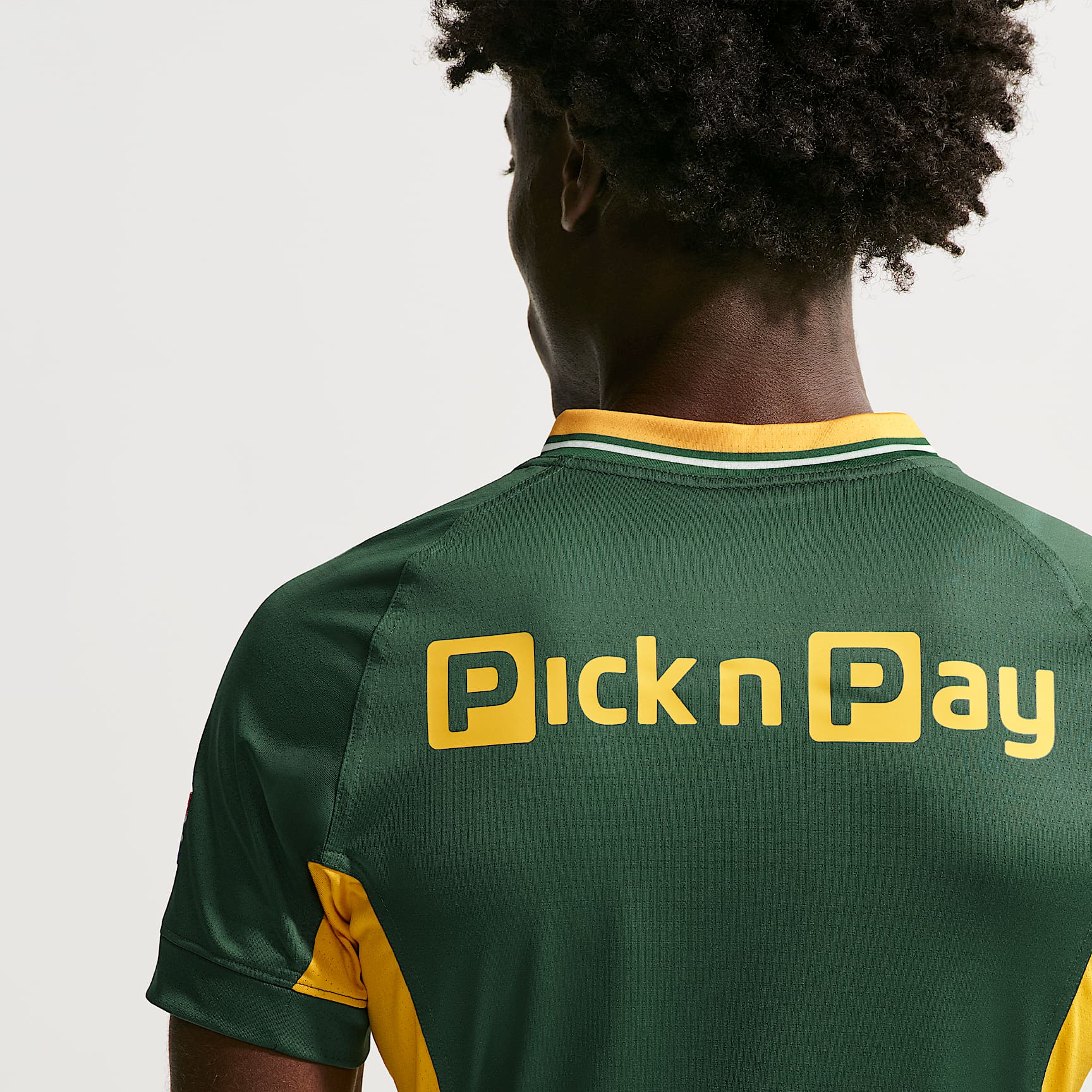 Springboks RGR Match Jersey Men's Nike Rugby Jersey – Gorge Green/University Gold/University Gold