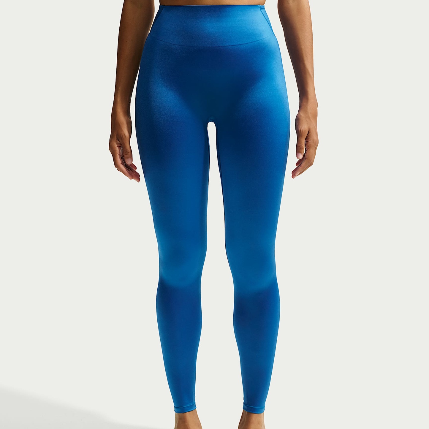 NikeSKIMS Satin Shine Women's High-Waisted Bonded 66cm (approx.) Leggings – NSKM Cobalt/NSKM Cobalt