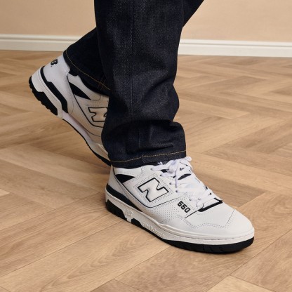 BB550 – WHITE with BLACK