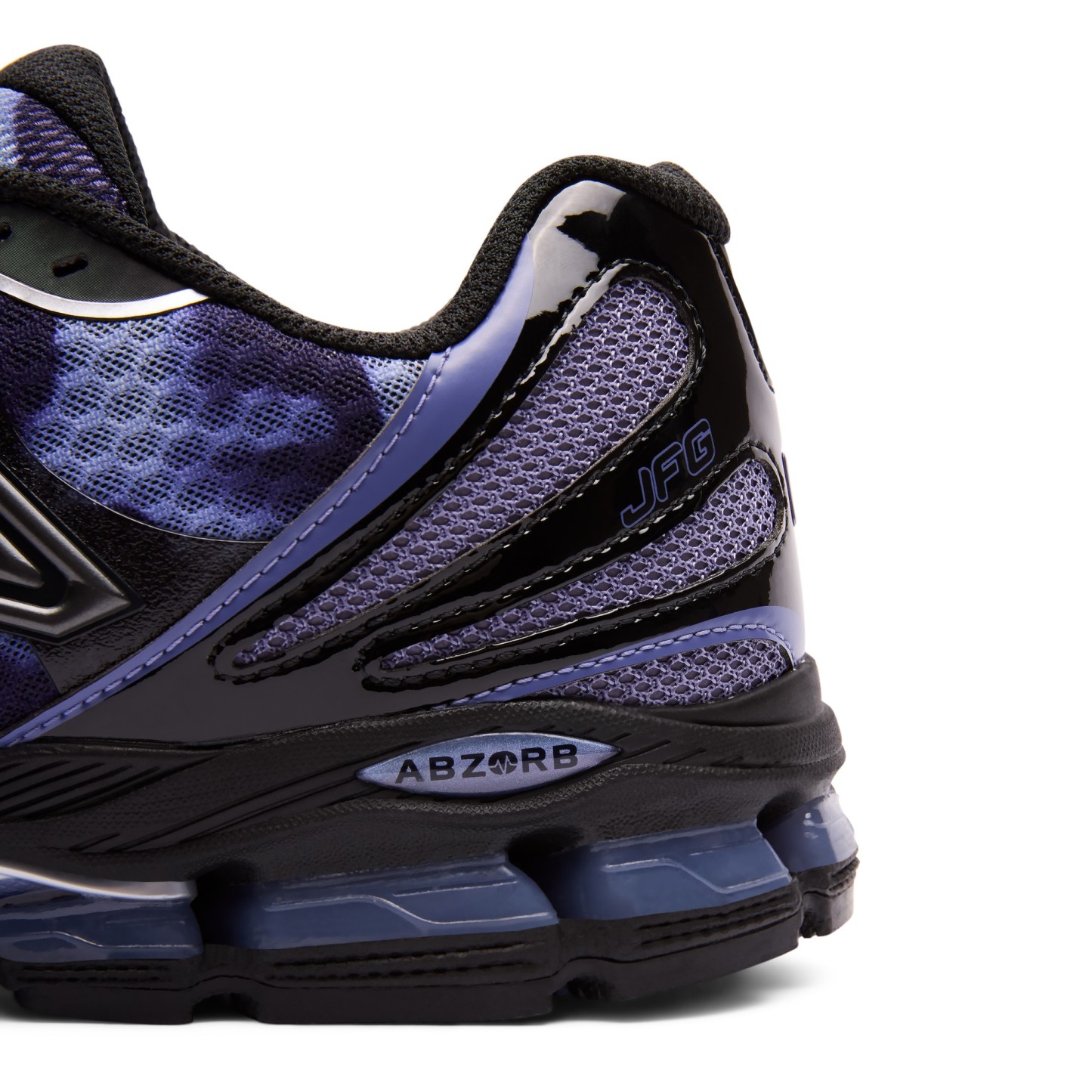 JFG X NEW BALANCE ABZORB 1890 – PIRATE BLACK with HERON and PERSIAN PURPLE