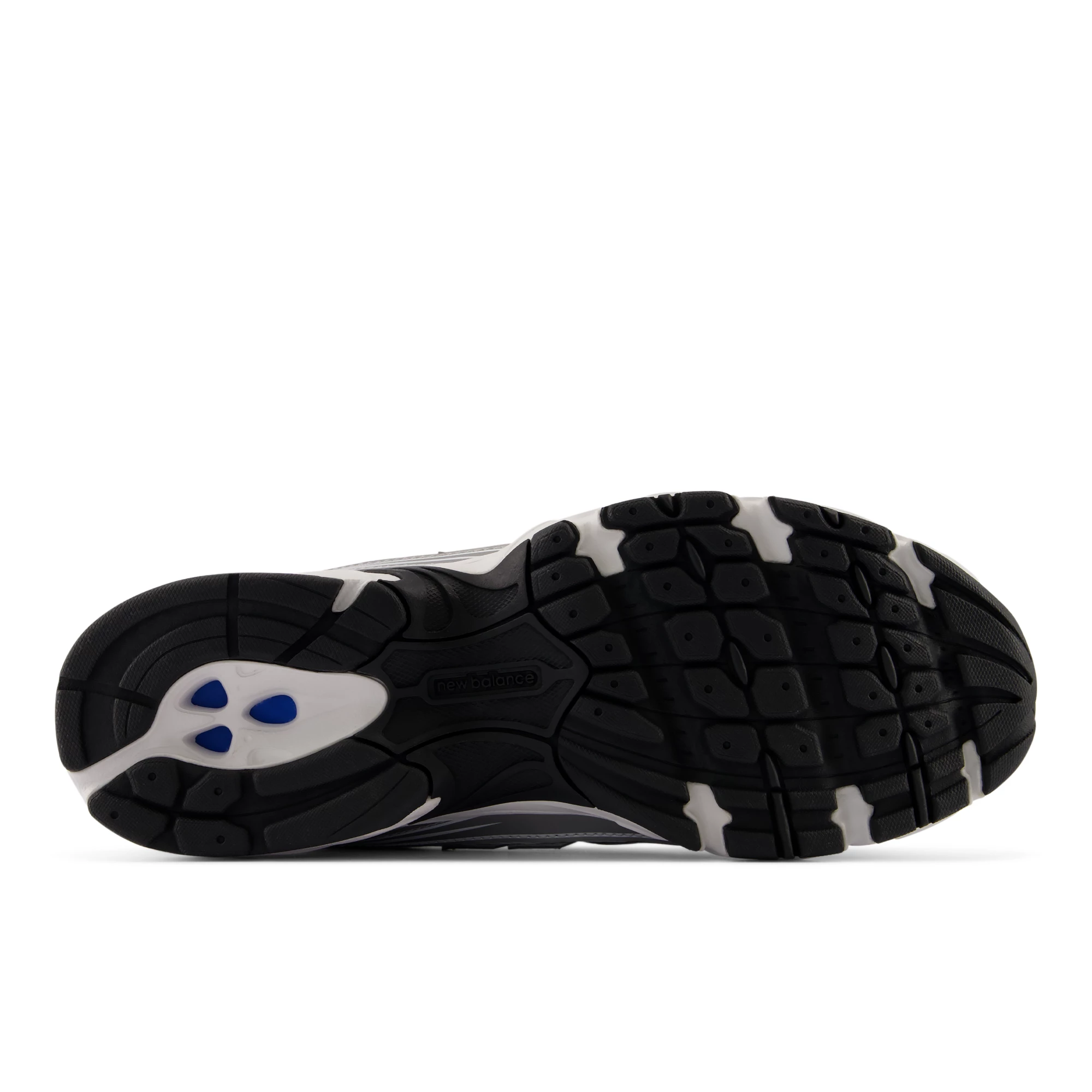 740 – WHITE with Metallic Silver and Black