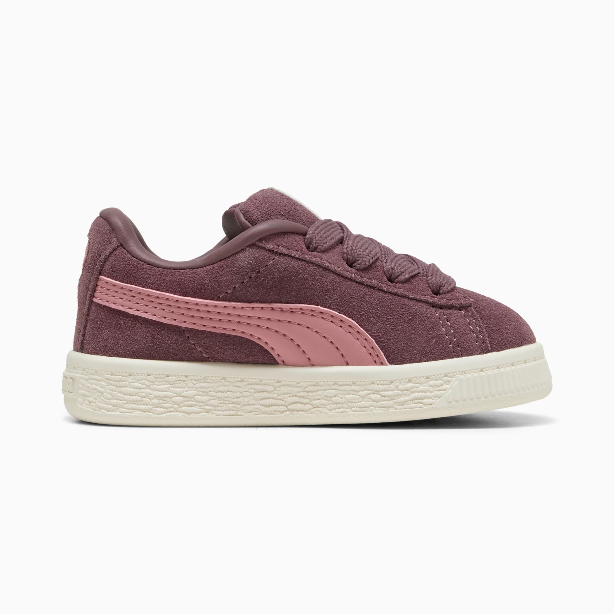 Suede XL Toddlers' Sneakers – Rich Cocoa-Dusky Rosewood