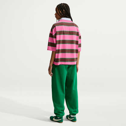 Nike Sportswear Women's Polo – Pinksicle/Pine Green/Cacao Wow