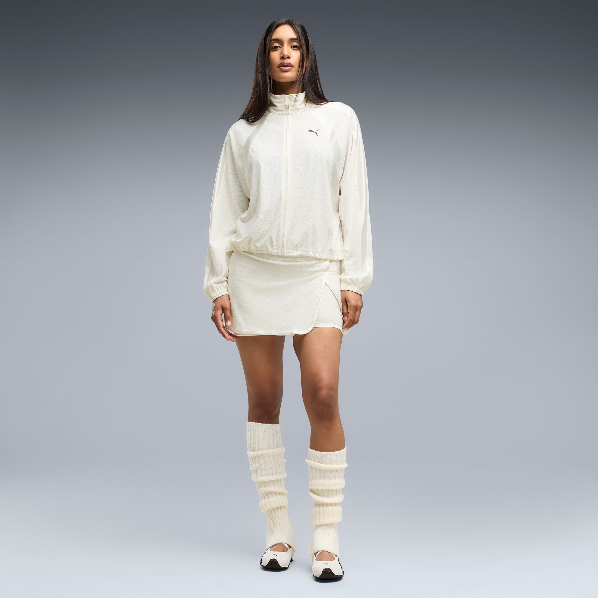 H-Street Ballet Sneakers Women – Warm White-PUMA Silver