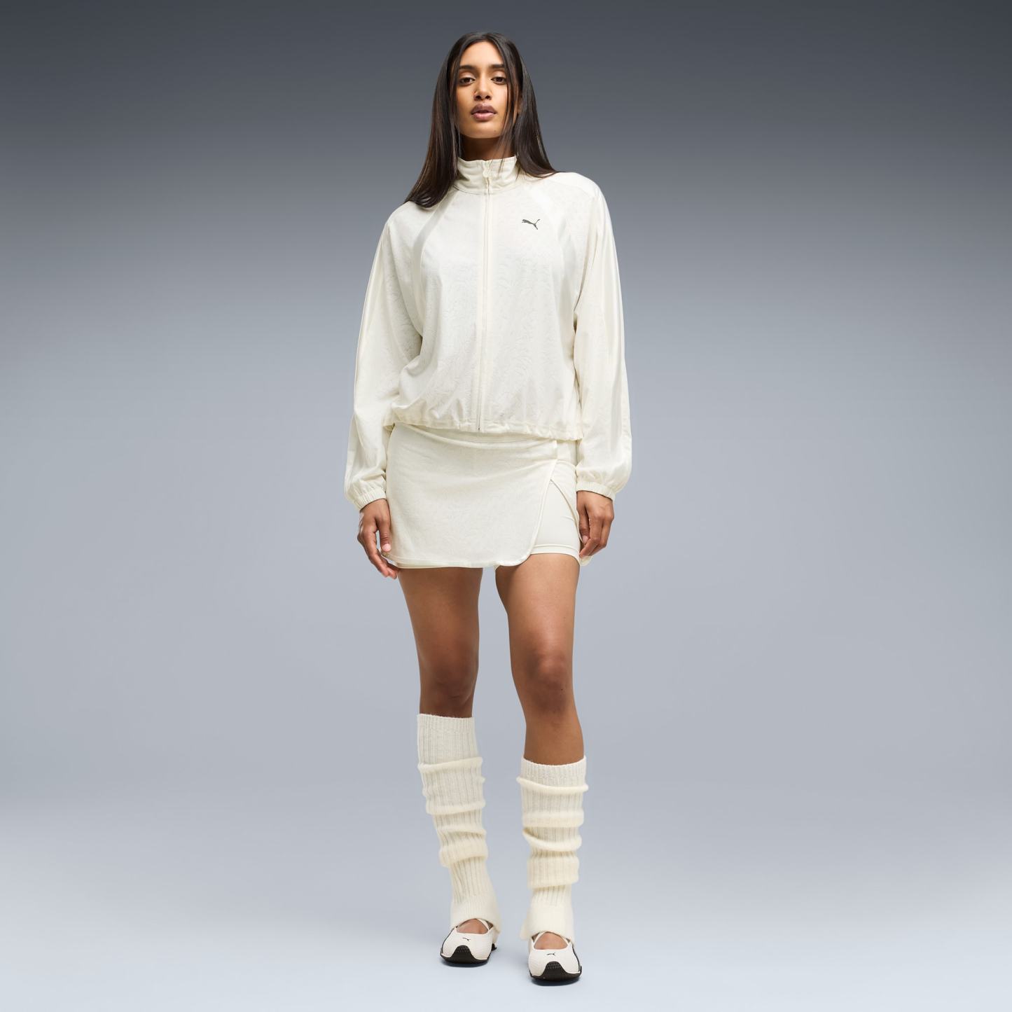 H-Street Ballet Sneakers Women – Warm White-PUMA Silver
