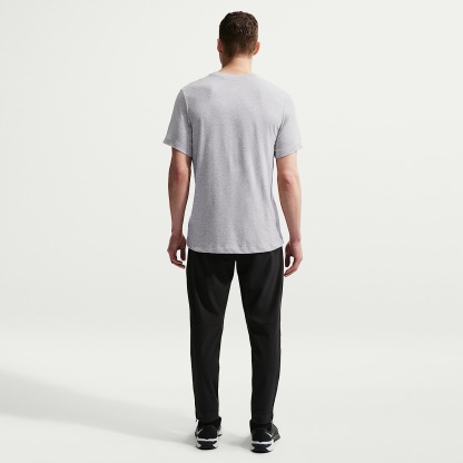 Nike Dri-FIT Men's Fitness T-Shirt – Dark Grey Heather/Black