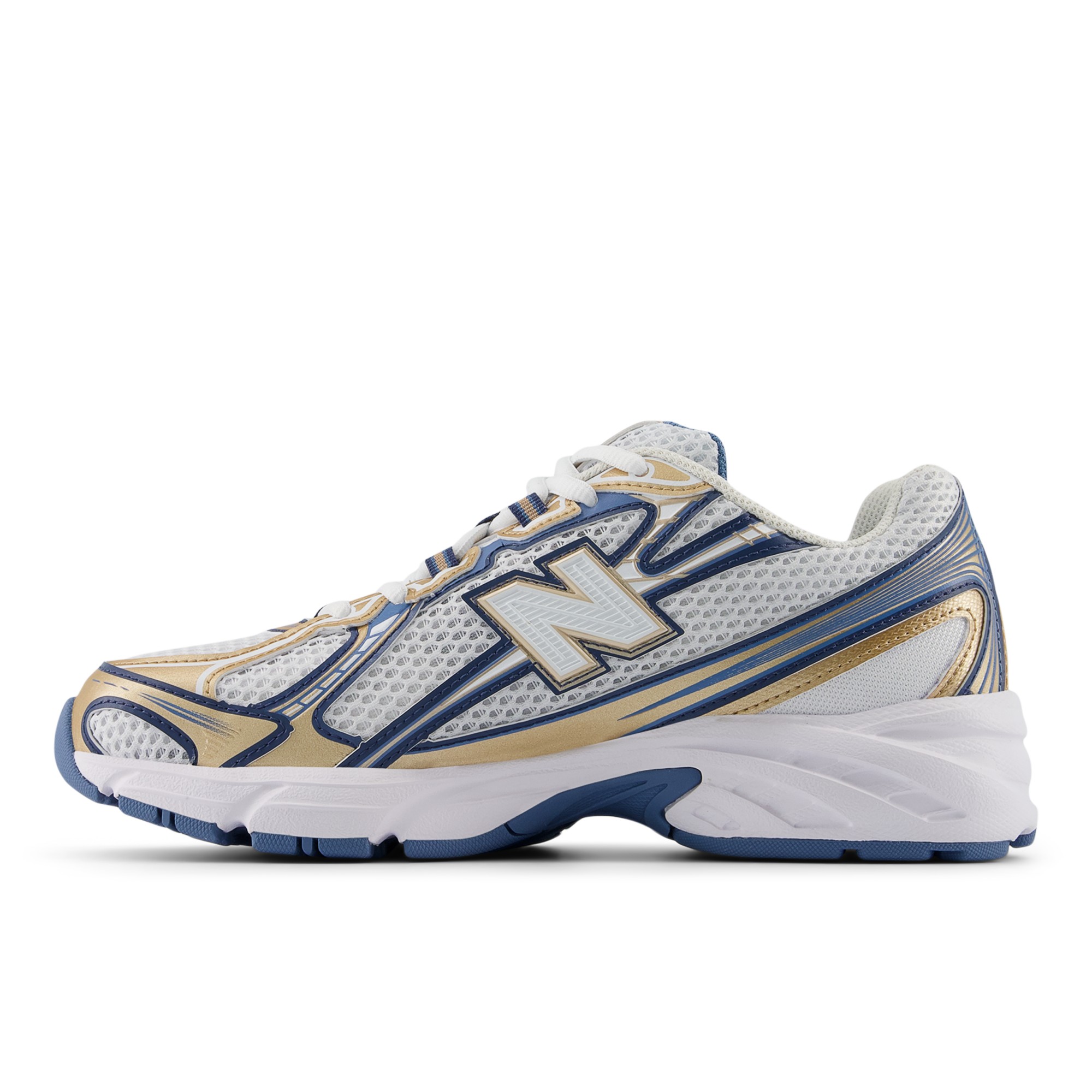 740 – Heron Blue with Vintage Indigo and Gold Metallic