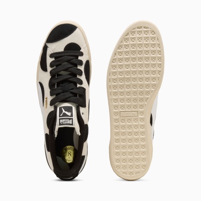 Suede Printed Sneakers Unisex – Alpine Snow-PUMA Black