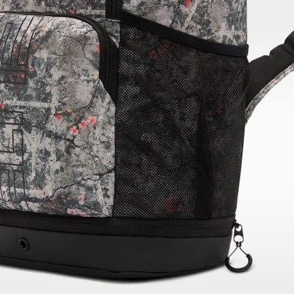 Nike Varsity Elite Printed Backpack (32L) – Cream II/Black/Black