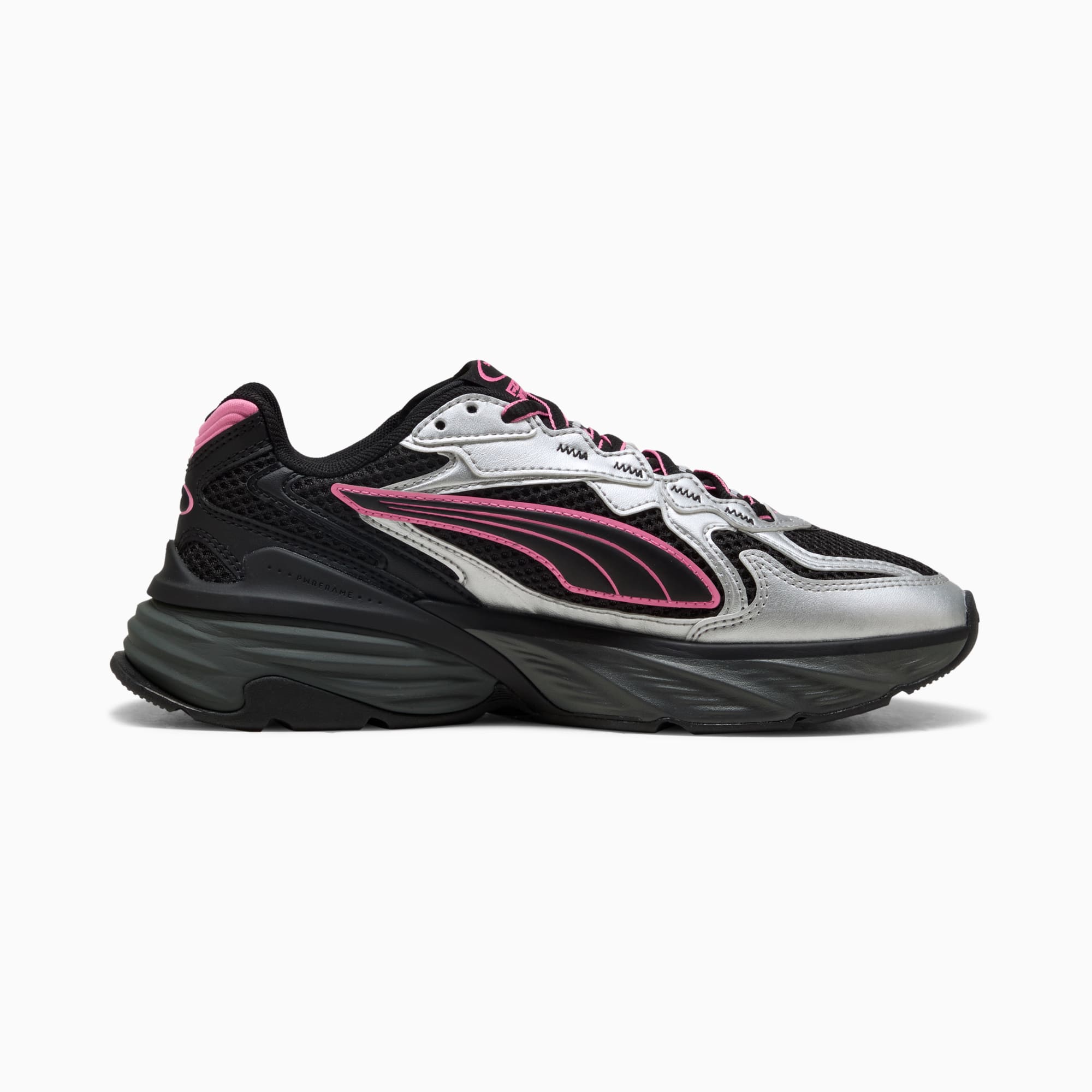 PUMA Fade Sneakers Unisex – PUMA Silver-PUMA Black-Strawberry Burst