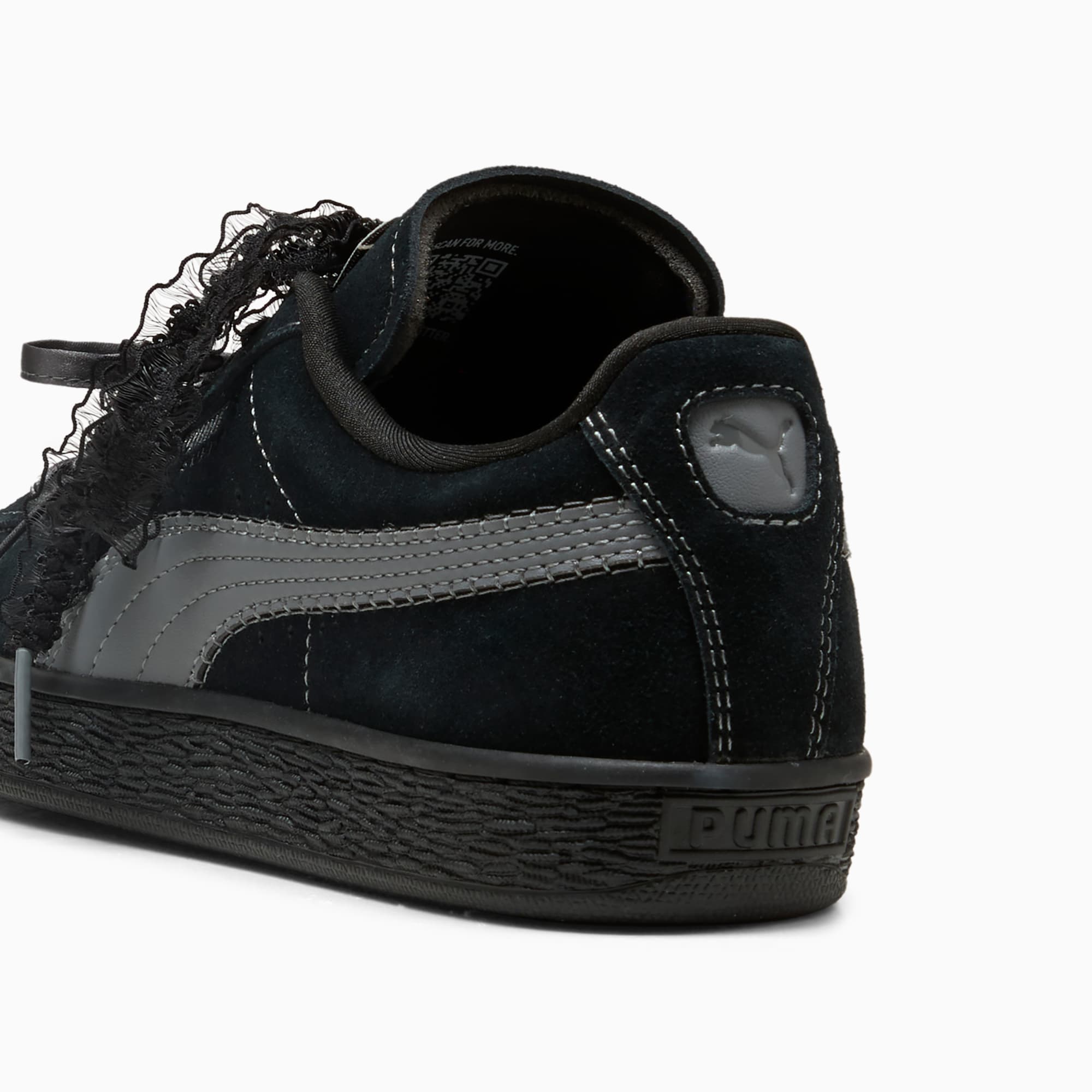 Suede Bloom Sneakers Women – PUMA Black-Slate Sky