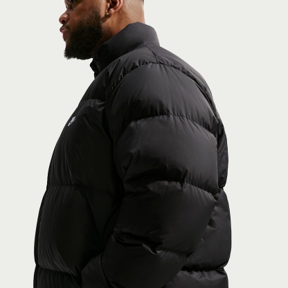 Nike Sportswear Club Men's Therma-FIT Down Puffer Jacket – Black/White