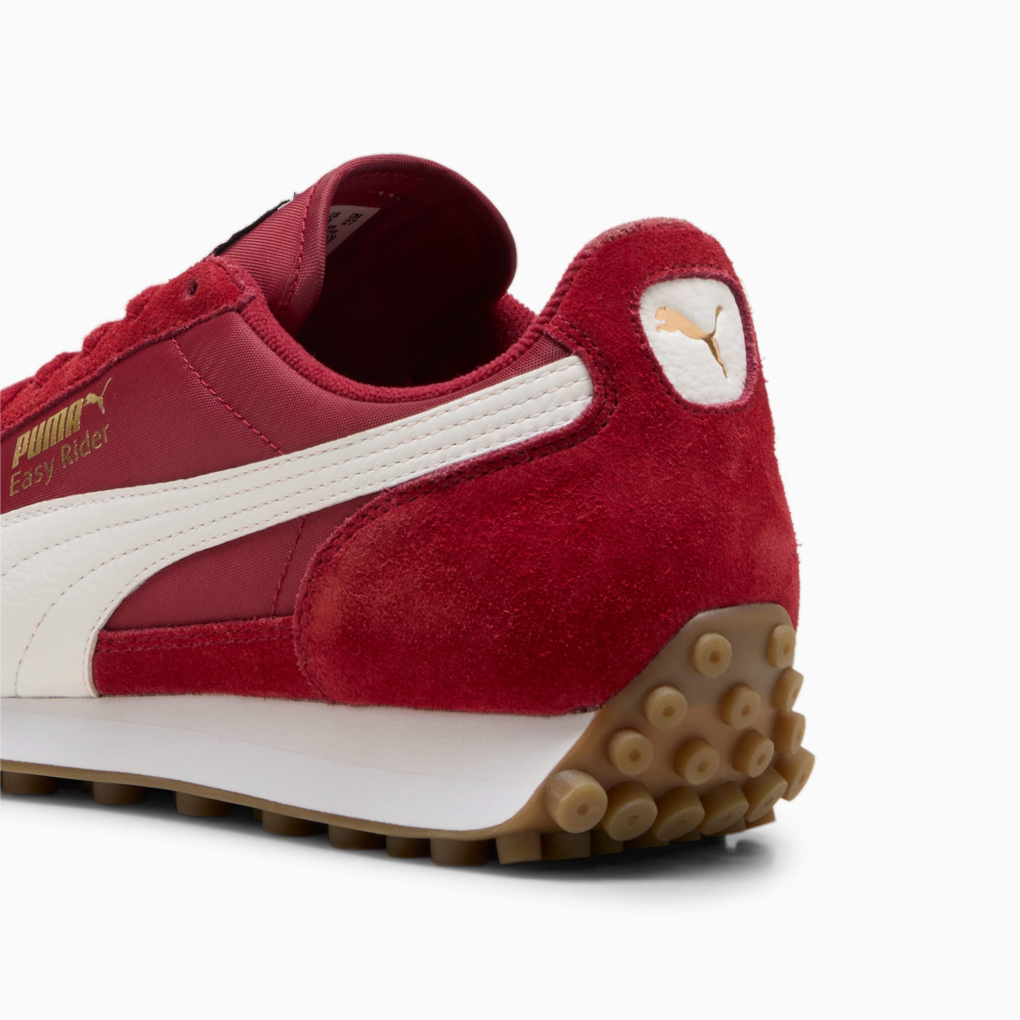Easy Rider Vintage Sneakers Unisex – Intense Red-PUMA White