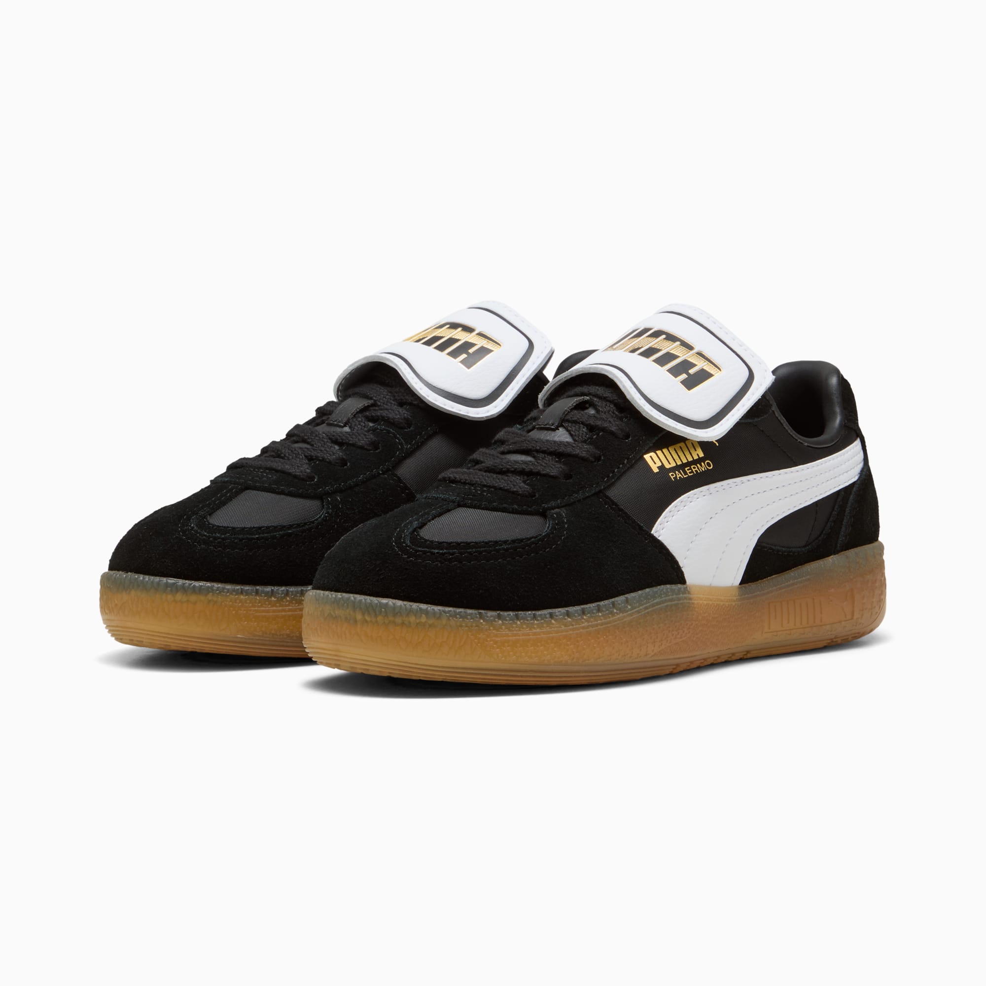 Palermo Moda Tongue Sneakers Women – PUMA Black-PUMA White