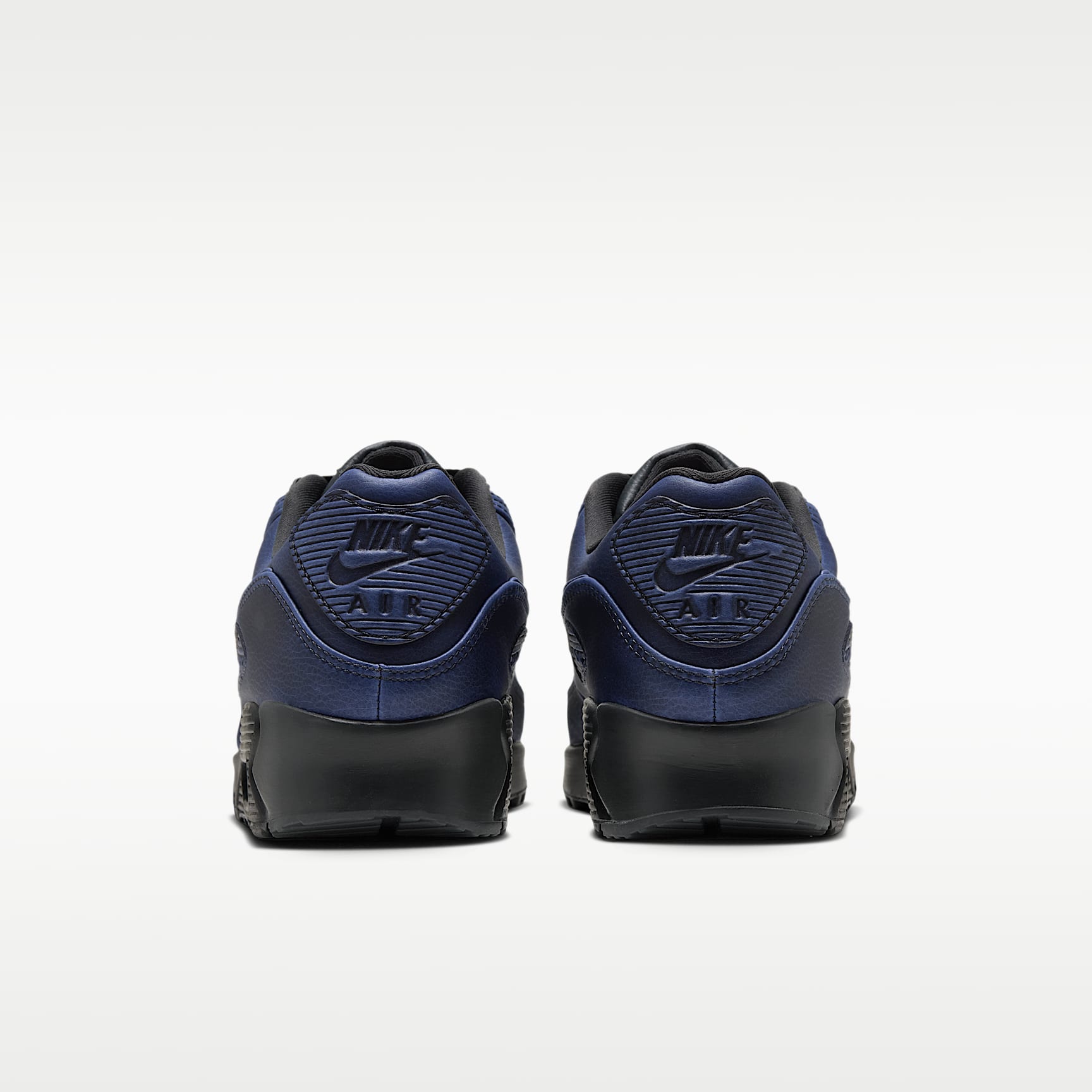 Nike Air Max 90 Premium Men's Shoes – Dark Smoke Grey/University Blue/Dark Smoke Grey