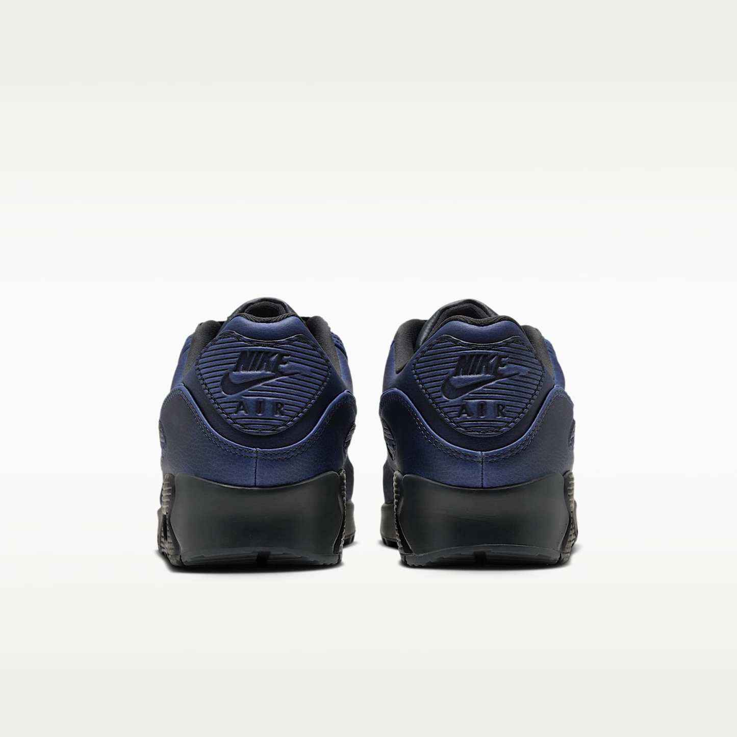 Nike Air Max 90 Premium Men's Shoes – Dark Smoke Grey/University Blue/Dark Smoke Grey