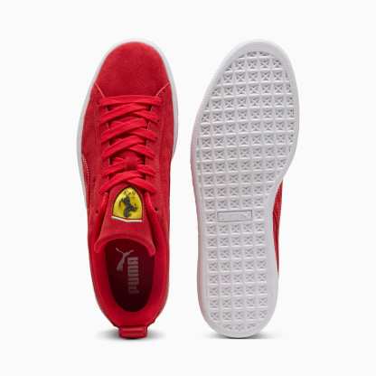 Ferrari Suede OG Sneakers Unisex – Rosso Corsa-PUMA White