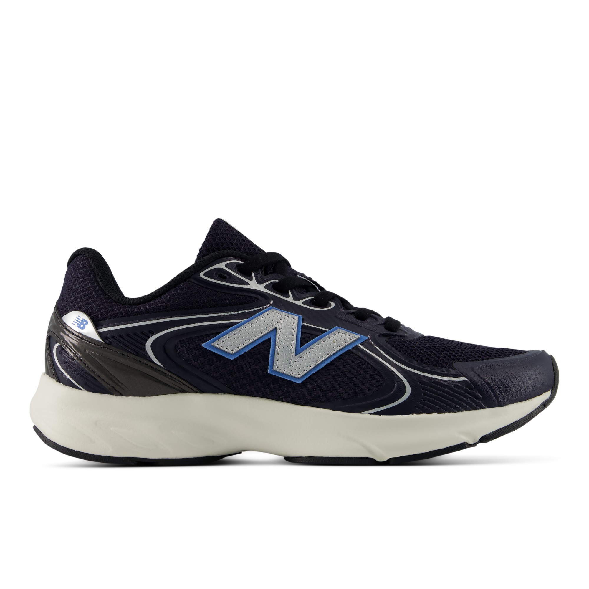 Fresh Foam Amaste – BLACK with SILVER METALLIC and ANALOG BLUE