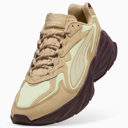 PUMA Fade Ripstop Sneakers Unisex – Sand Dune-Apple Spritz-Chocolate Brown