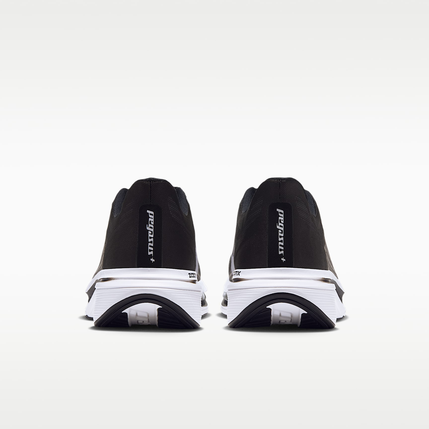 Nike Pegasus Plus 2 Women's Road-Running Shoes – Black/Smoke Grey/White