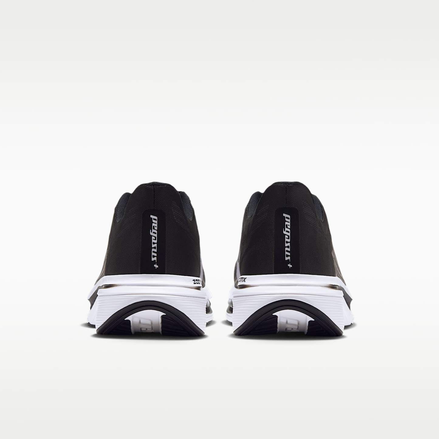 Nike Pegasus Plus 2 Women's Road-Running Shoes – Black/Smoke Grey/White