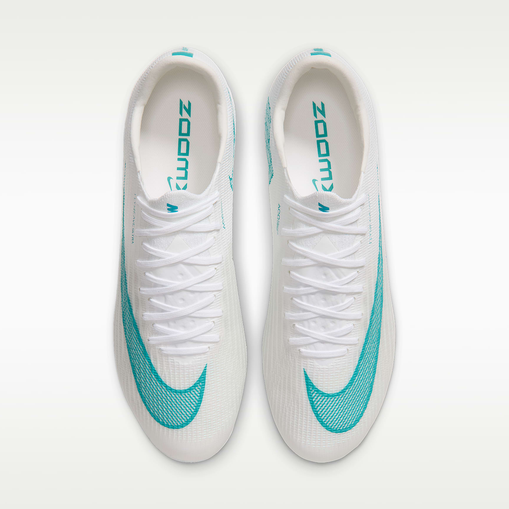 Nike Mercurial Superfly 11 Elite Artificial-Grass Low-Top Football Boots – White/Dusty Cactus