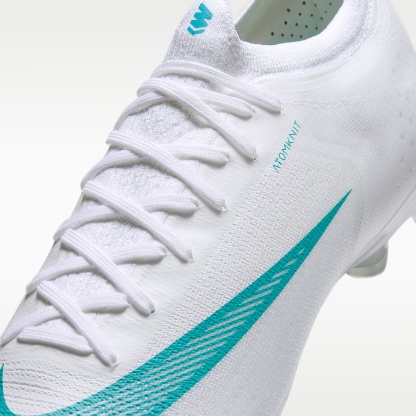 Nike Mercurial Vapor 17 Elite Firm-Ground Low-Top Football Boots – White/Dusty Cactus
