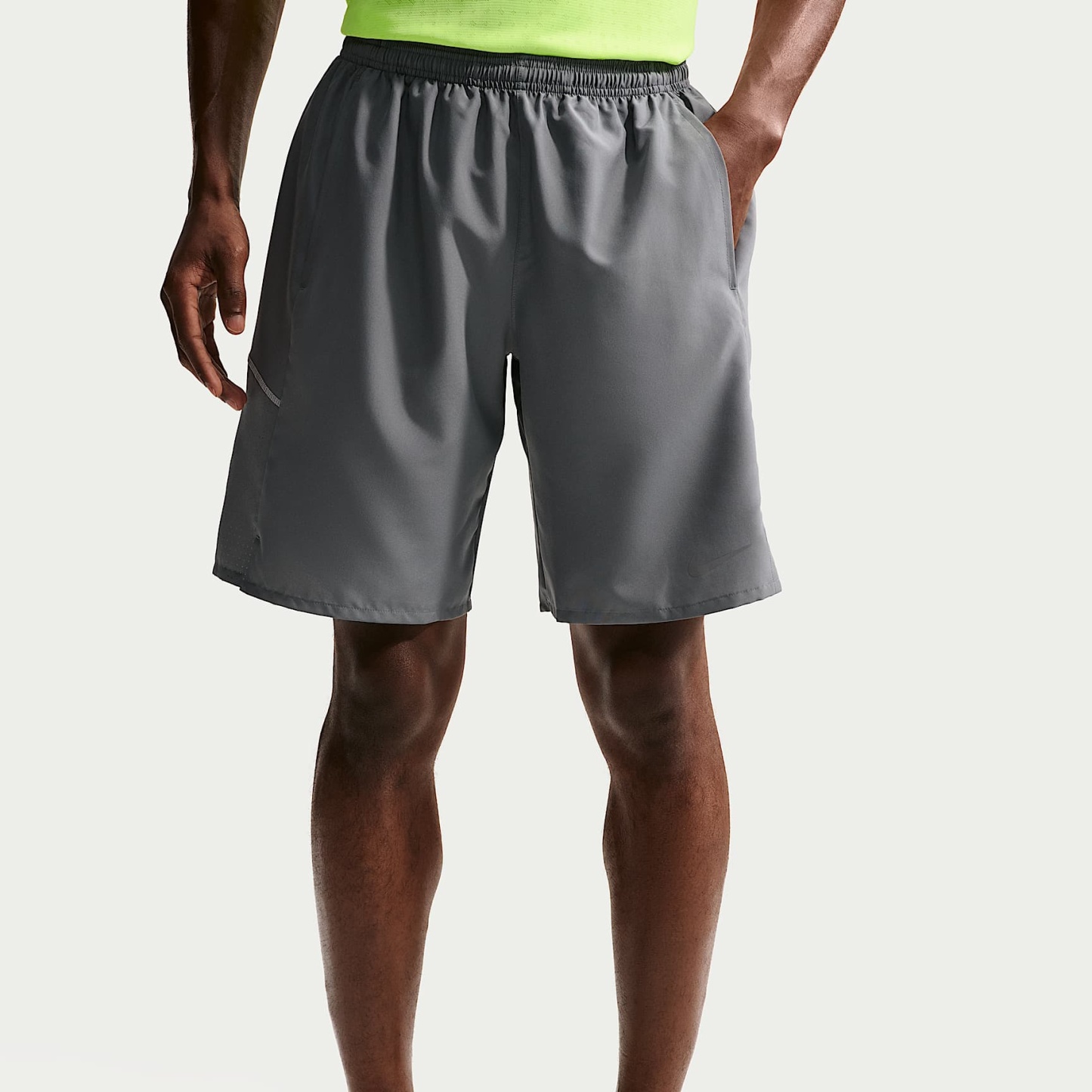 Nike Miler Men's Dri-FIT 23cm (approx.) Unlined Running Shorts – Smoke Grey/Smoke Grey