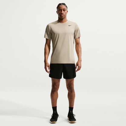 Nike Men's Dri-FIT Training T-Shirt – Desert Khaki/Black