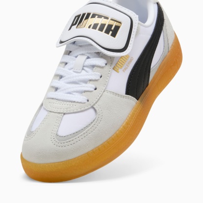 Palermo Moda Tongue Sneakers Women – Feather Gray-PUMA Black