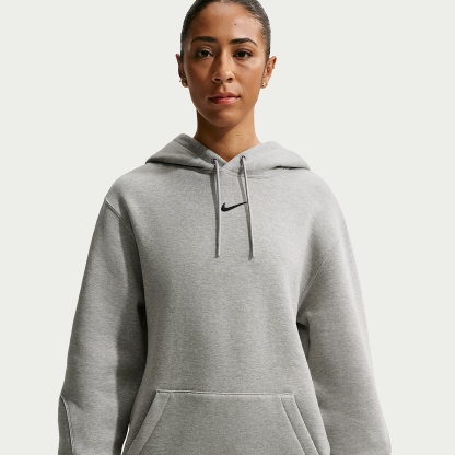 NOCTA Fleece CS Hoodie 2 – Dark Grey Heather/Matte Silver/Black