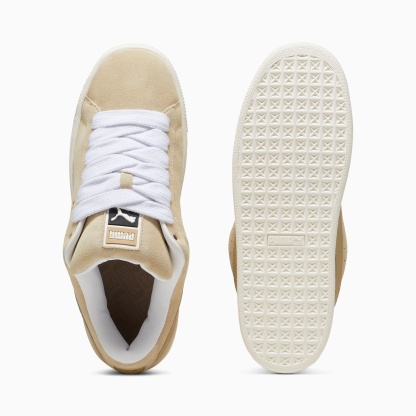 Suede XL Sneakers Unisex – Putty-Warm White