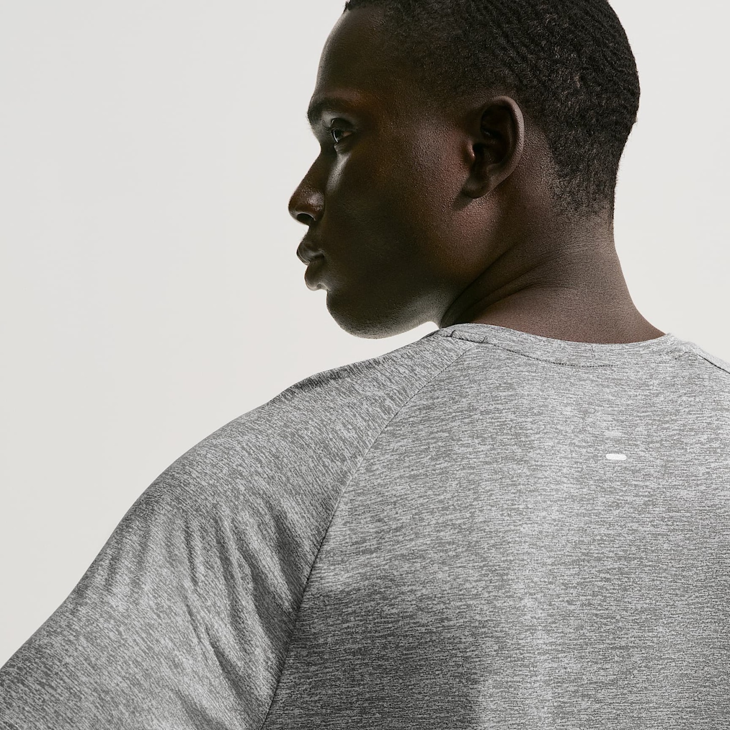 Nike Stride Men's Dri-FIT ADV Short-Sleeve Running Top – Smoke Grey/Heather