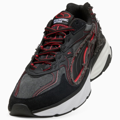 F1® Fade Sneakers Unisex – PUMA Black-Pop Red