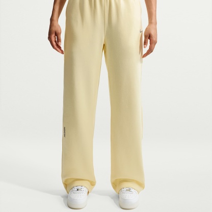 NOCTA NOCTA Fleece CS Open-Hem Tracksuit Bottoms – Alabaster/Stealth