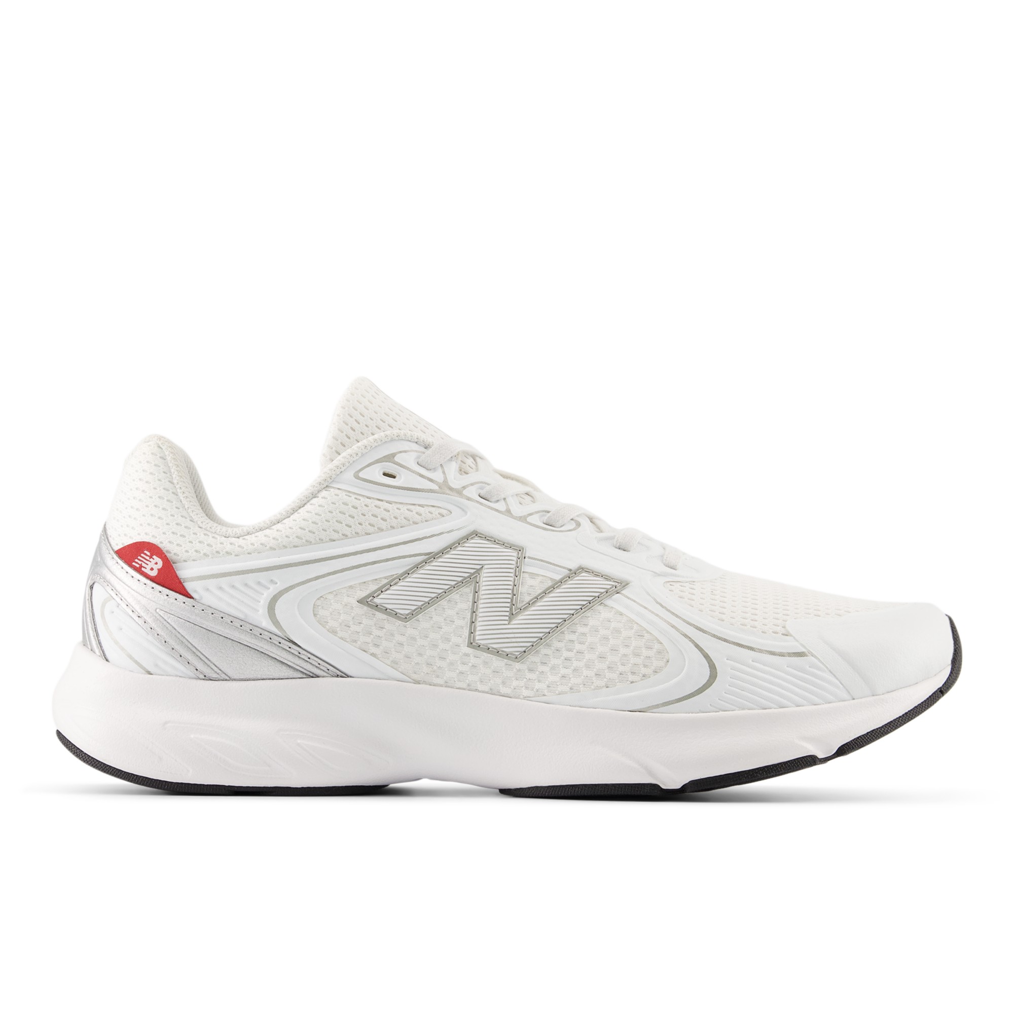 Fresh Foam Amaste – WHITE with SILVER METALLIC and SHADOW RED