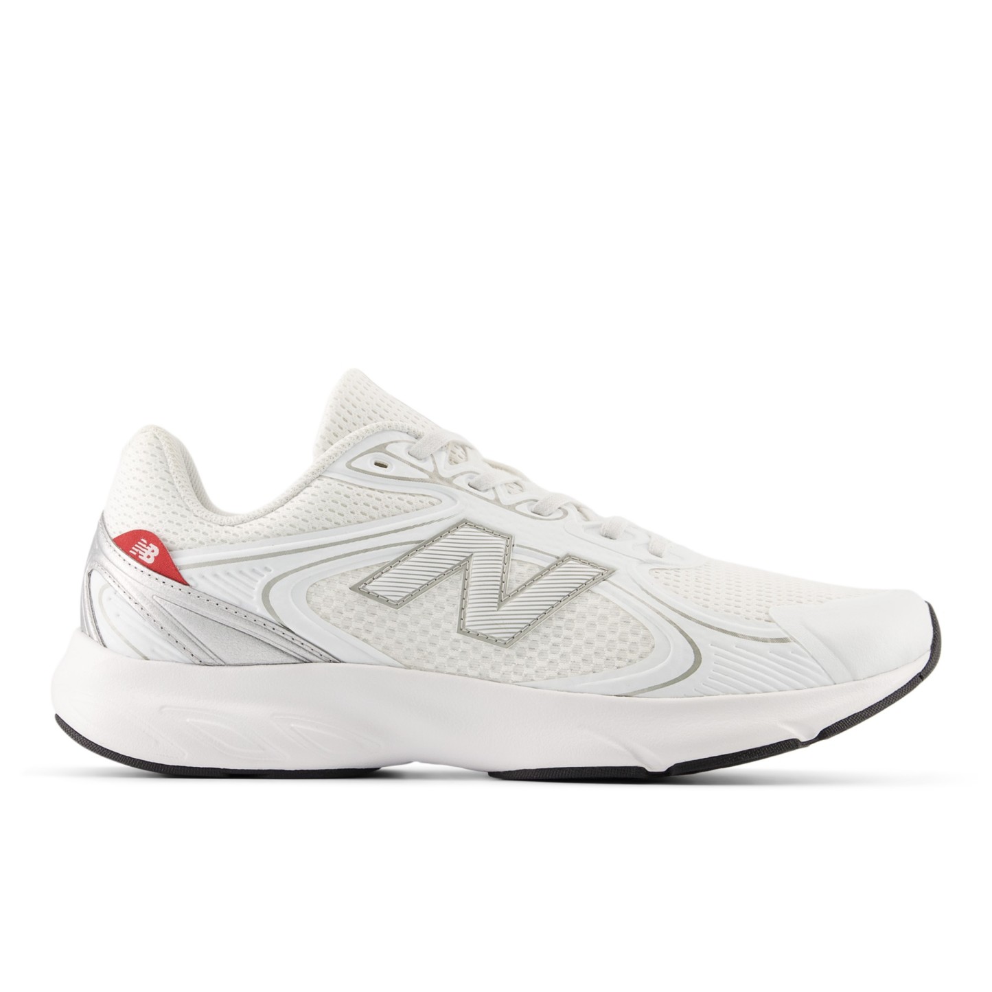 Fresh Foam Amaste – WHITE with SILVER METALLIC and SHADOW RED
