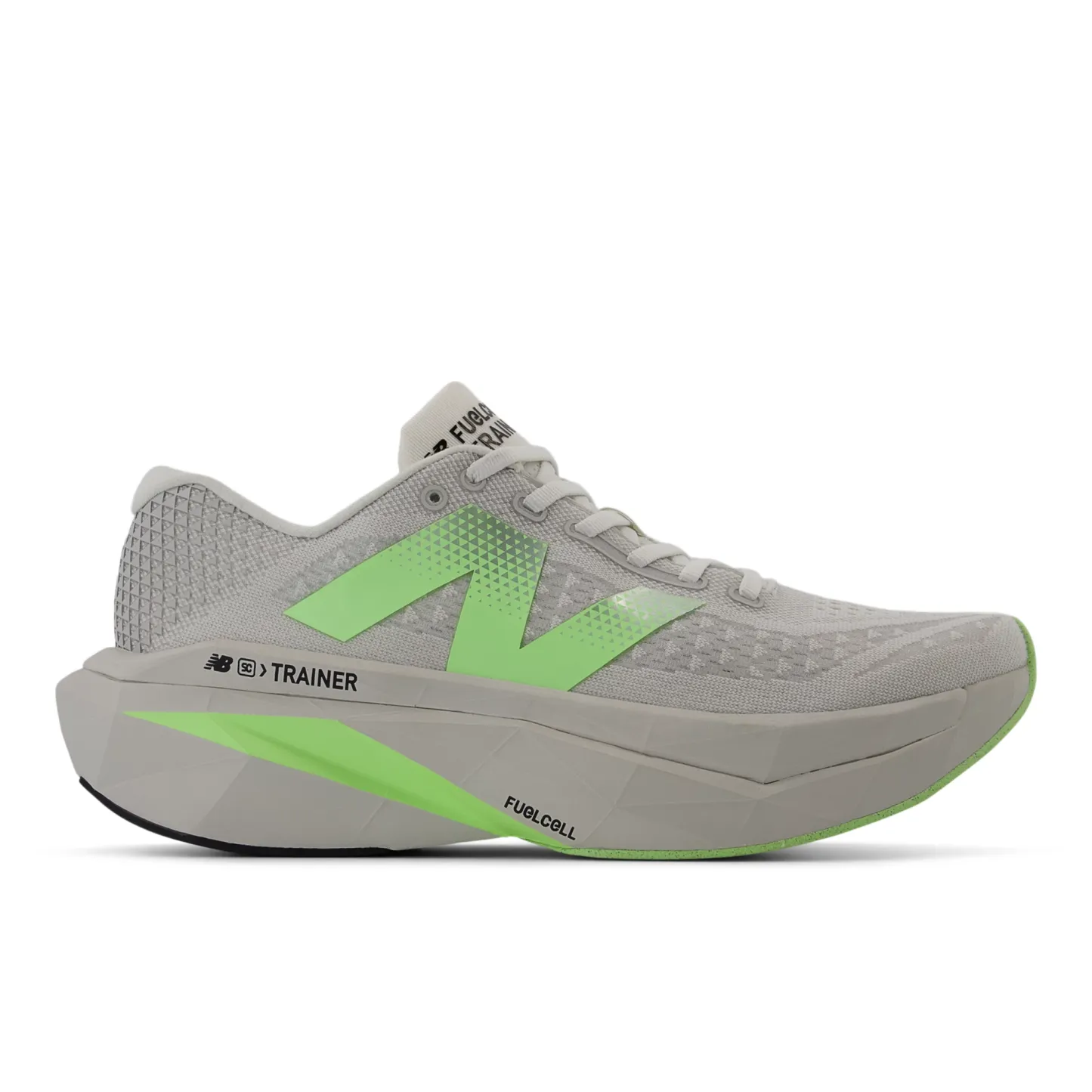 FuelCell SuperComp Trainer v3 – Grey Matter with Mint Flash and Silver Metallic