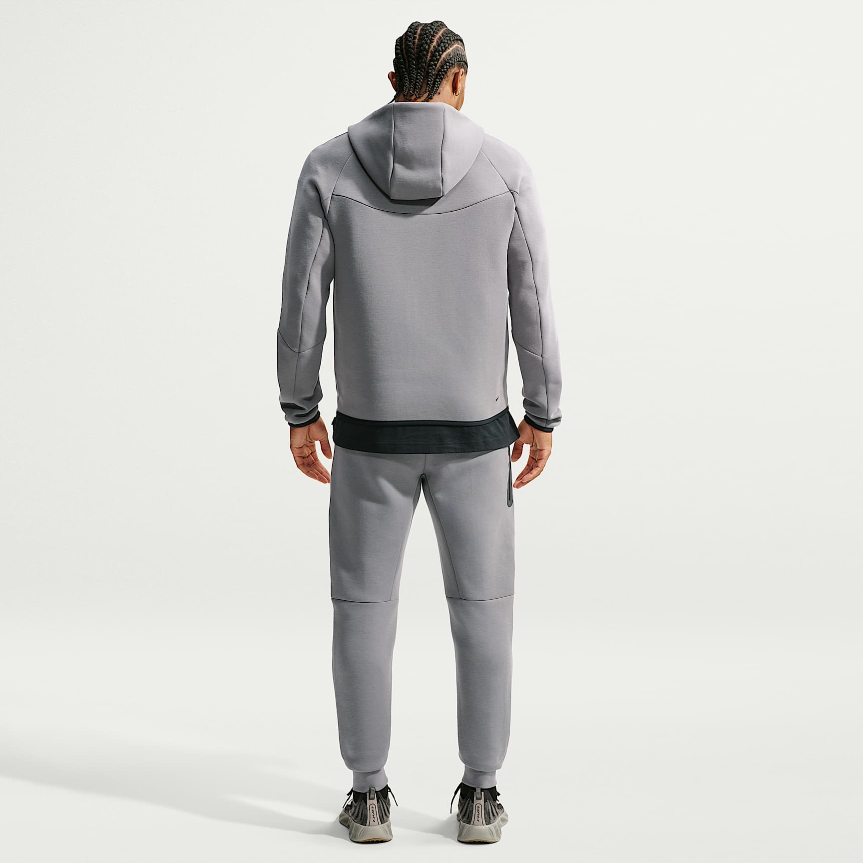 Nike Tech Men's Fleece Joggers – Smoke Grey/Football Blue