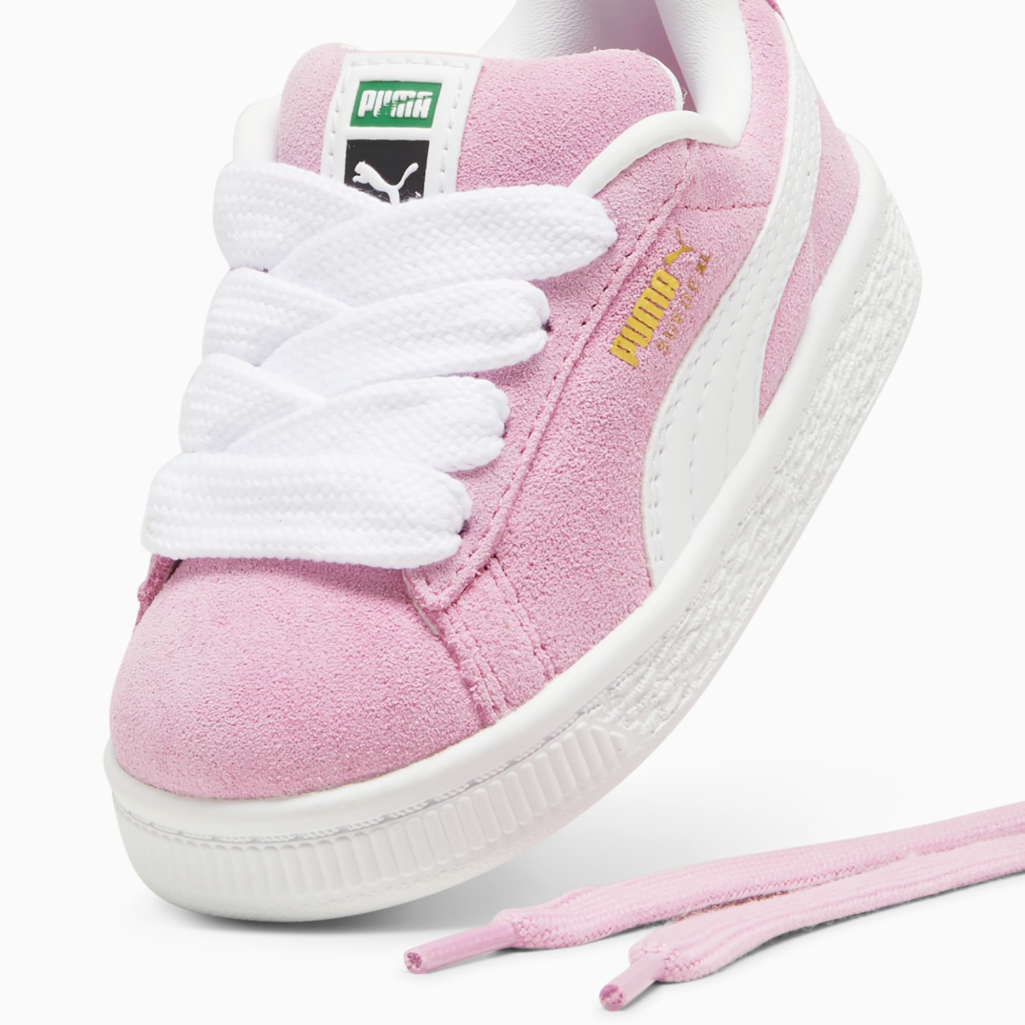 Suede XL Toddlers' Sneakers – Mauved Out-PUMA White
