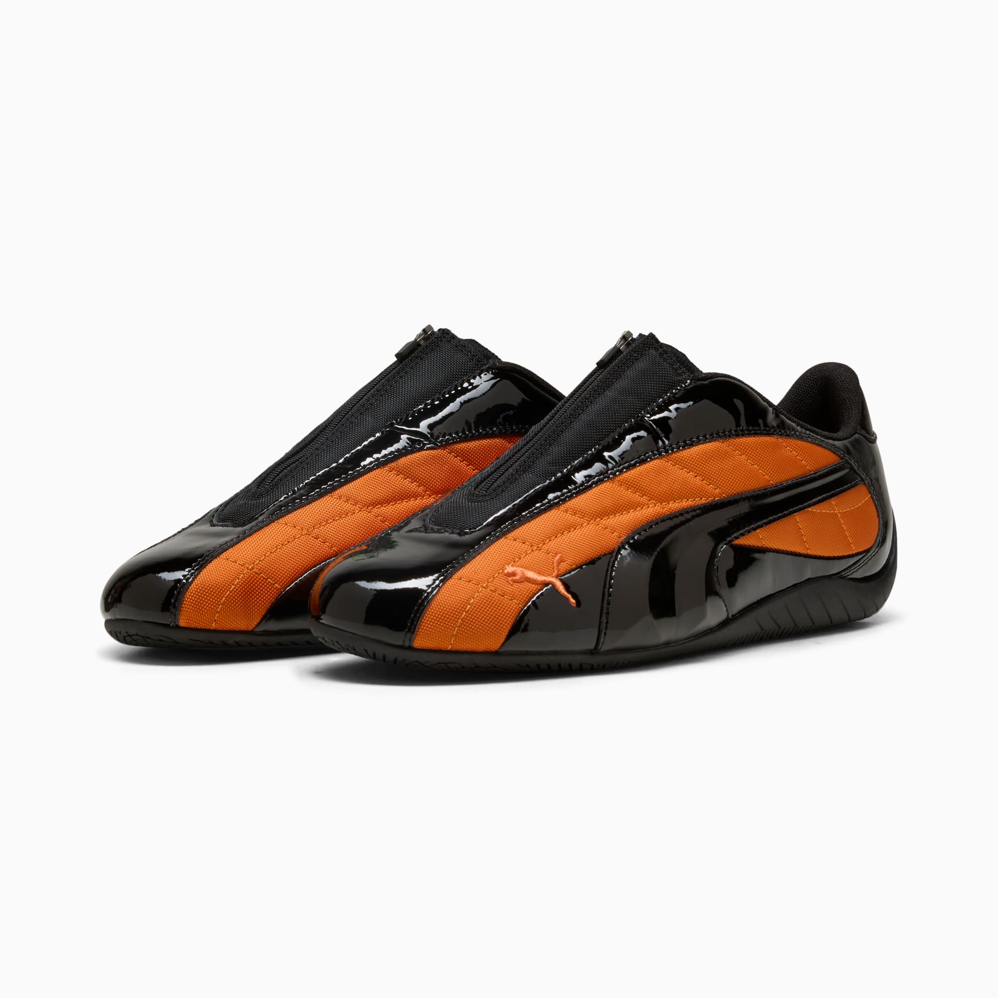 Speedcat Plus Zip Sneakers Unisex – PUMA Black-Vermillion
