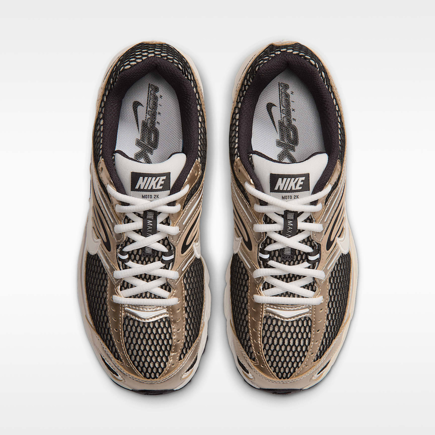 Nike Air Max Moto 2K Women's Shoes with Reflective Design Accents – Sand Drift/Off-Noir/Pale Ivory/Sail