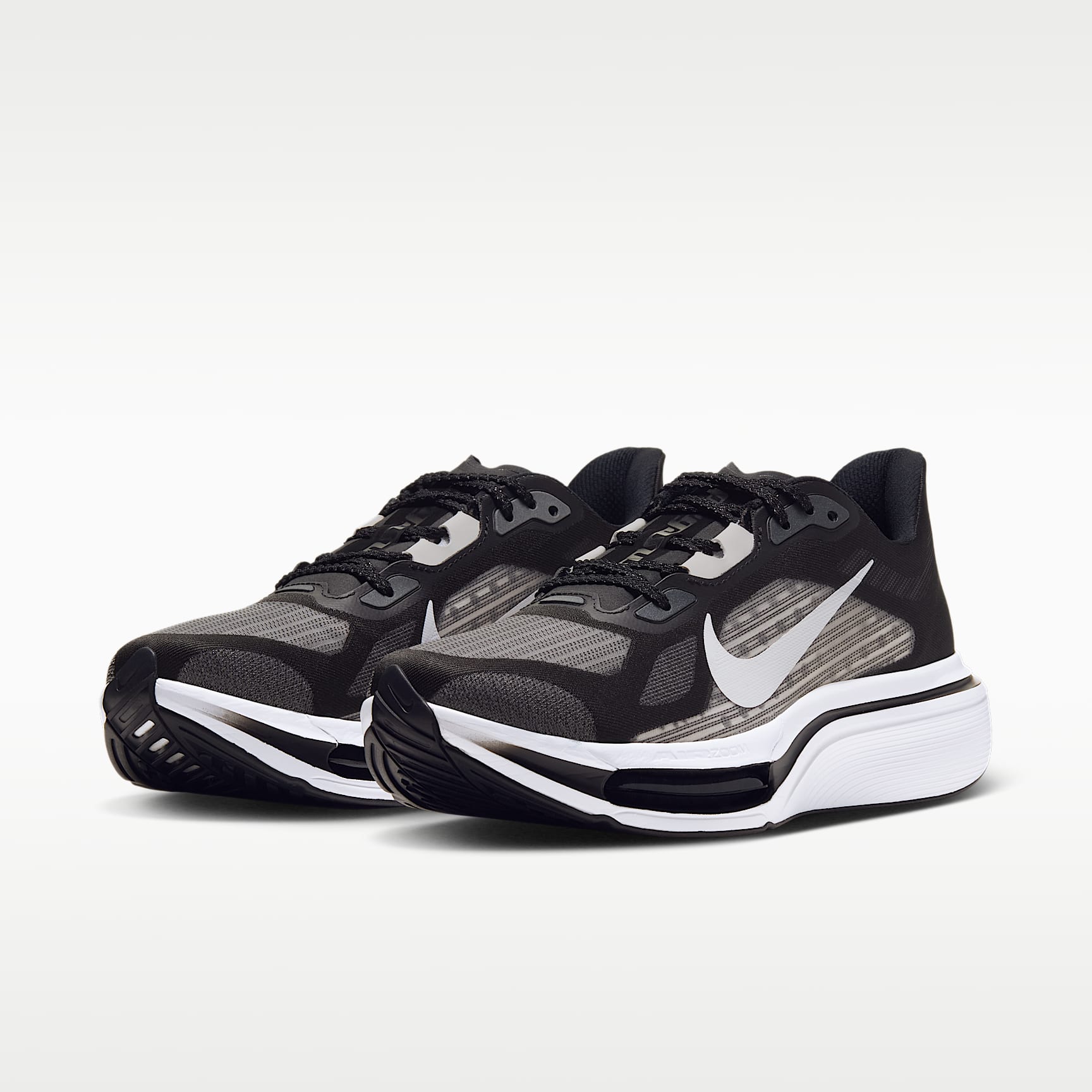Nike Pegasus Plus 2 Women's Road-Running Shoes – Black/Smoke Grey/White